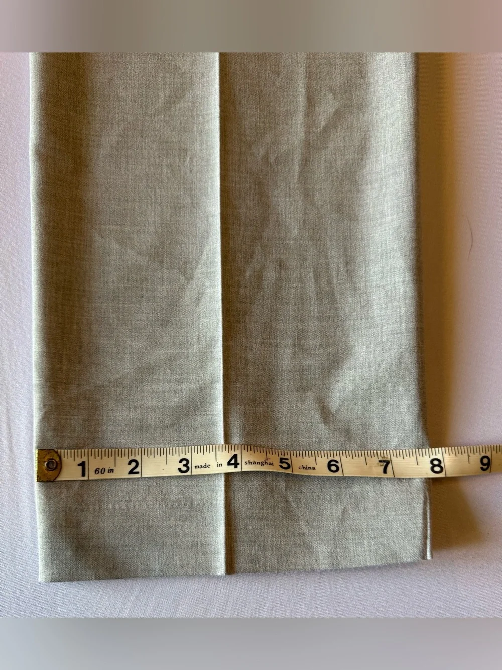 Ralph Lauren Men's Dress Golf Pants 34W X 30L Rn#90736 Light Gray Flat Front